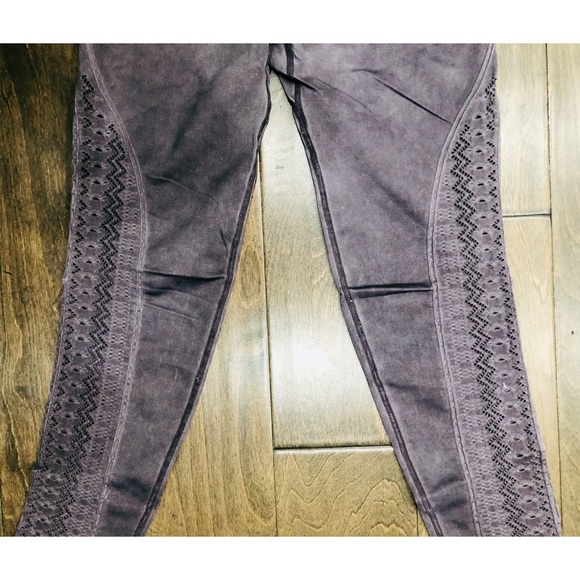 Fabletics Charlene Washed Shadow Mesh Pant SZ S 4 - Picture 4 of 11